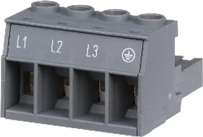 B&R 8TB4104.202L-10 – Screw clamp terminal block 4-pin, one-row, pitch: 10.16 mm