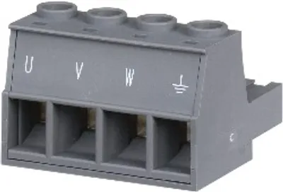 B&R 8TB4104.204G-10 – 4-pin screw clamp terminal block, 1-row, pitch: 10.16 mm