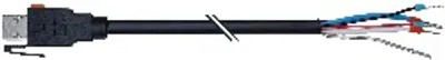 B&R X20CA0X48.0100 – X2X Link attachment cable, open-ended on one side, 10 m