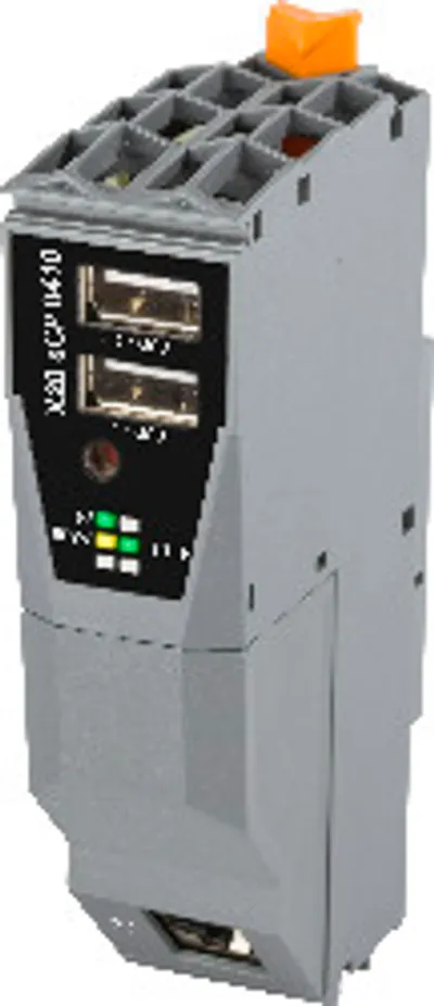 B&R X20cCP0410 – Interfaces, 1x Ethernet, 2x USB, 1x X2X Link