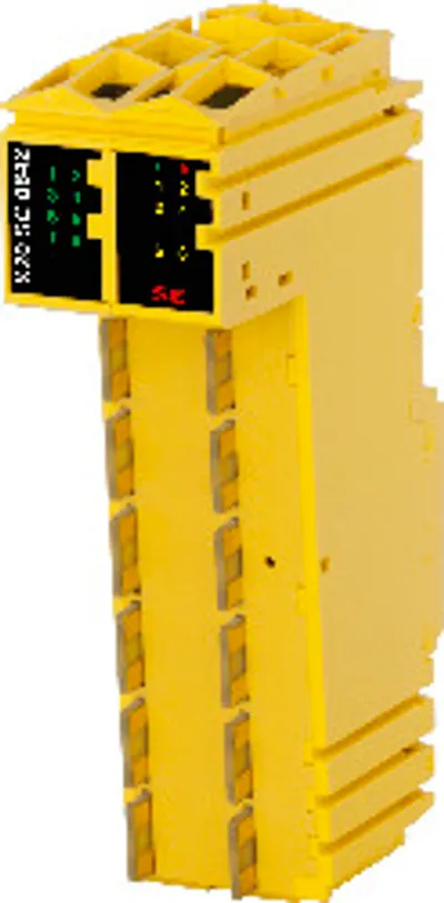 B&R X20SC0842 – I/O module, 8 safe type A digital inputs, 4 pulse outputs
