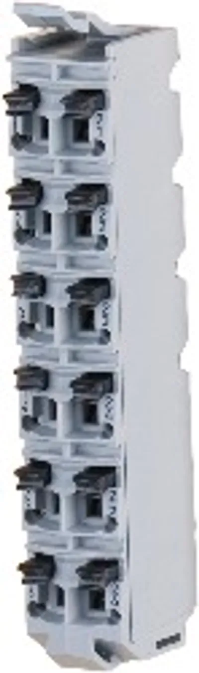 B&R X20TB12 – Tool-free wiring with push-in technology