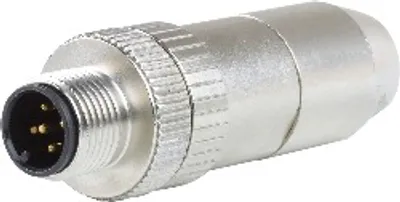 B&R X67AC0C01-1 – X67 male M12 connector, 5-pin, A-coded, shielded