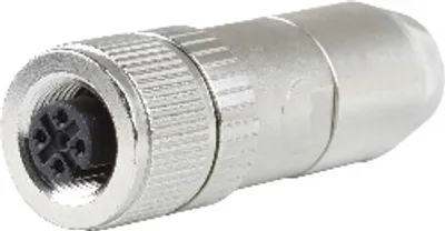 B&R X67AC0C21-1 – X67 female connector, M12, 5-pin, A-coded, shielded