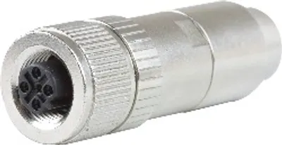 B&R X67AC0X21-1 – X67 female M12 connector, 5-pin, B-coded, shielded, push-in