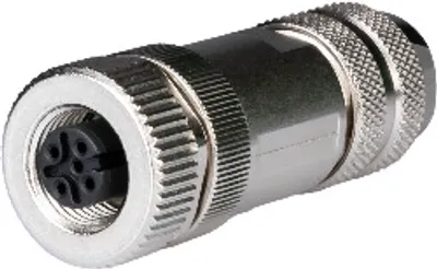 B&R X67AC2C21 – X67 female M12 connector, 5-pin, A-coded, shielded
