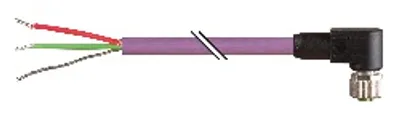 B&R X67CA0B32.0500 – Accessories, PROFIBUS DP attachment cable, 4-pin, angled