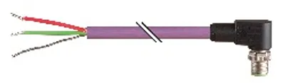 B&R X67CA0B52.0500 – Accessories, PROFIBUS DP open-ended cable, 4-pin, angled