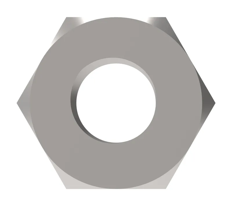 +HEX NUT,1/4-20NC2 {2-4}{17-1} — photo 2 of 3