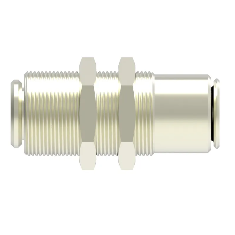ADPT PUSH CONN BULKHEAD UNION 1/8 TUBE — photo 2 of 3