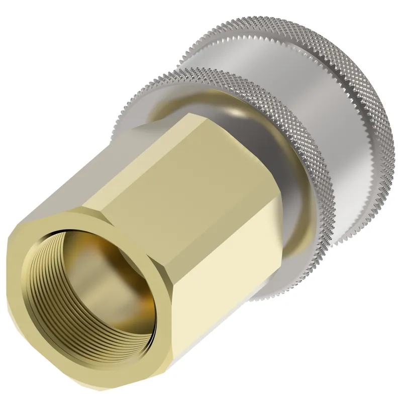 COUPLING,HK,F,1"1/2,CS,-20NPTF,NBR — photo 1 of 3