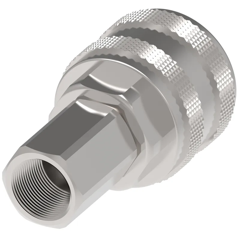 Cplng, 210 SERIES FEMALE, STEEL — photo 1 of 3