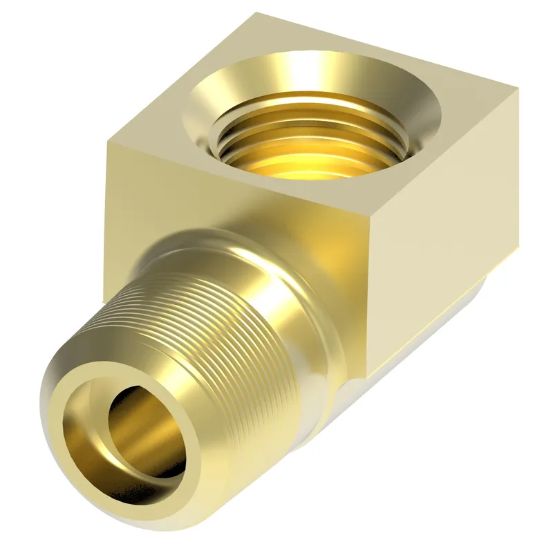 ADPT Inv Brass 100-40206 ELBOW 3/8 INV — photo 1 of 3