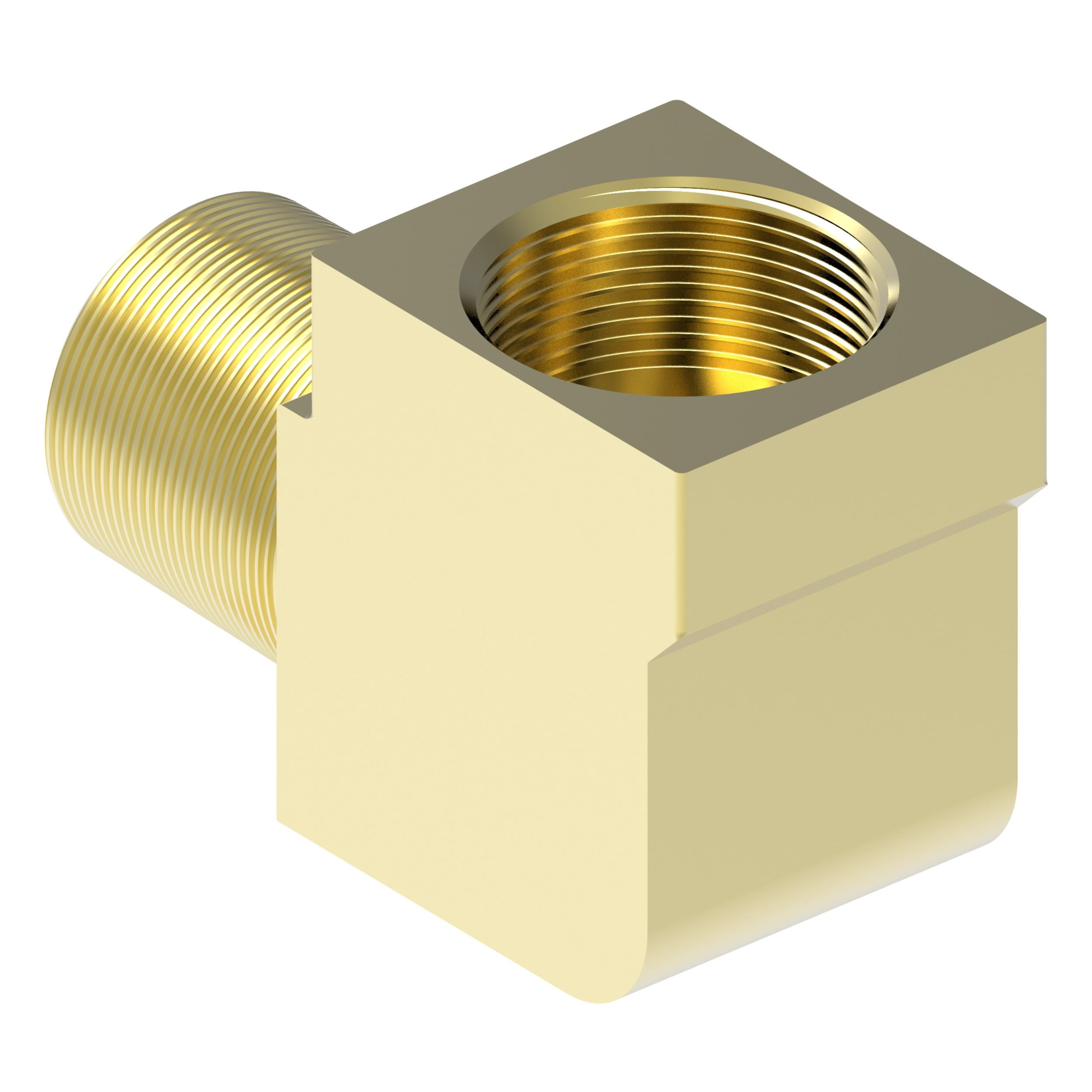 Adapter Brass 90D ELBOW WAS 106-40002 — photo 2 of 3