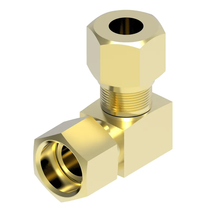 Adapter Selfalign Brass 90DEG UNION ASSY — photo 1 of 3