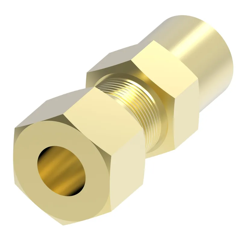Adapter Selfalign Brass 102-25008-02 CON — photo 1 of 3