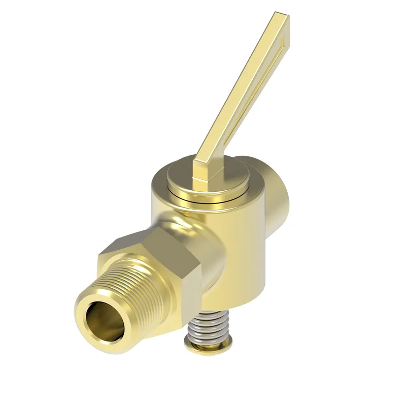 VALVE BRASS DRAIN VALVE 1/8 MP — photo 1 of 3