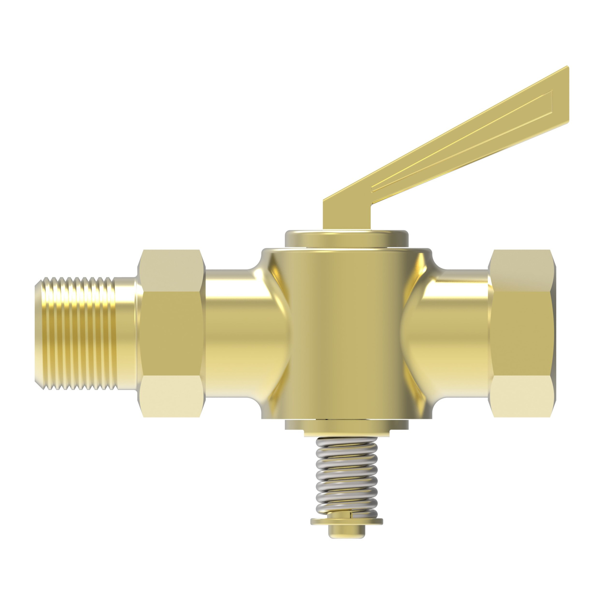 VALVE BRASS SHUTOFF STR -6T x 1/4MP — photo 3 of 3