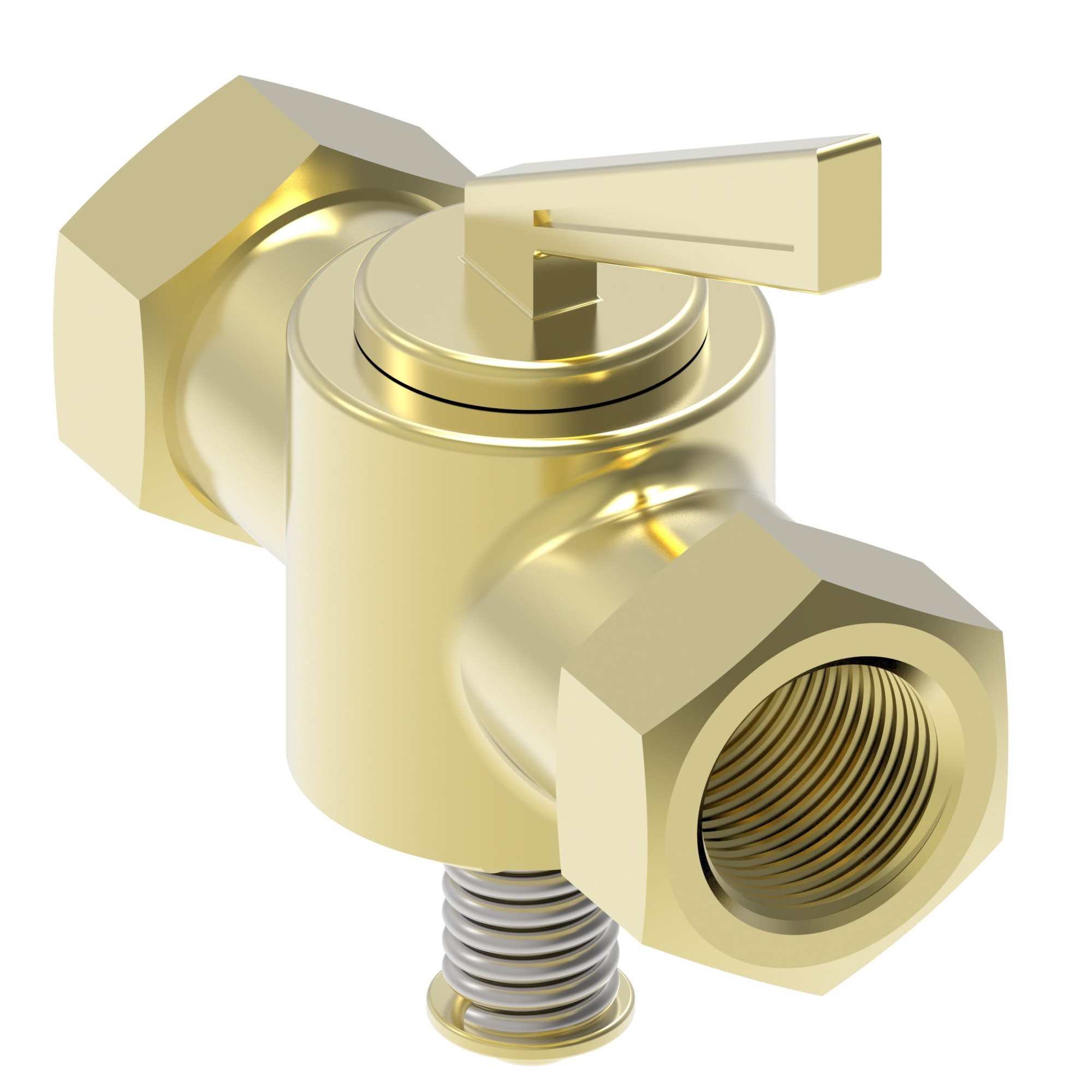 VALVE BRASS COMPRESSION STR -5T x -5T — photo 3 of 3