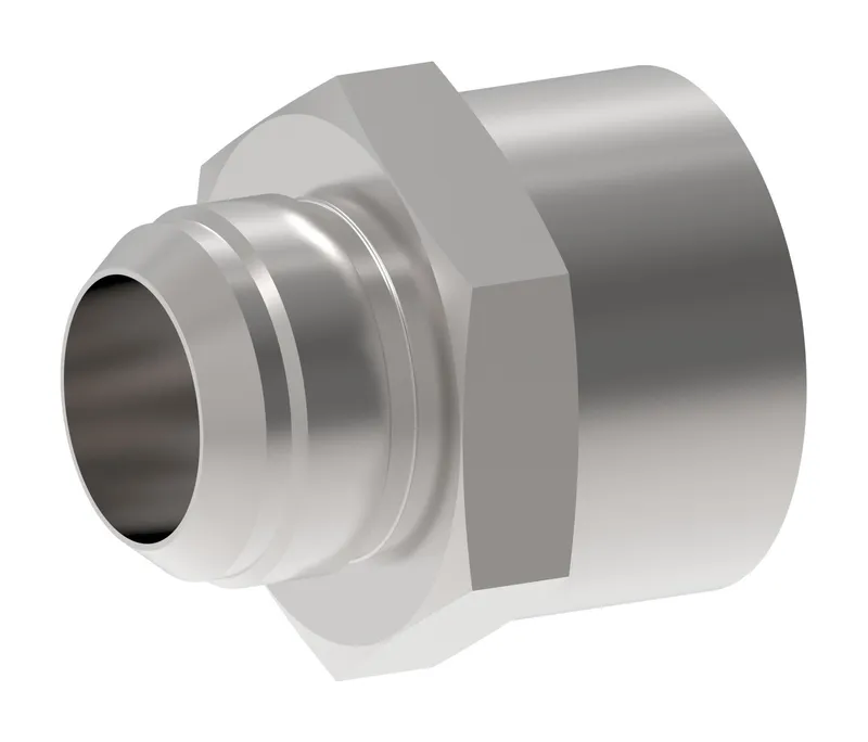 TUBE FTG, GES 35 L/R1 1/2-WD-VI-1.4571 — photo 1 of 3