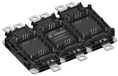 Infineon FS980R08A7F32B – HybridPACK™ Drive G2 with Si/SiC Fusion switch : Compact 750V B6-bridge power module optimized for inverter various power classes Infineon FS980R08A7F32B – HybridPACK™ Drive G2 with Si/SiC Fusion switch : Compact 750V B6-bridge power module optimized for inverter various power classes