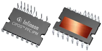 Infineon IFCM10P60GD – CIPOS™ Mini 600 V, 10 A PFC-integrated three-phase intelligent power module Infineon IFCM10P60GD – CIPOS™ Mini 600 V, 10 A PFC-integrated three-phase intelligent power module