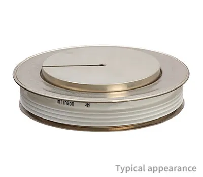 Infineon T2563NH80TOH – 8000 V Light Triggered Phase Control Thyristor Diode Disc Infineon T2563NH80TOH – 8000 V Light Triggered Phase Control Thyristor Diode Disc