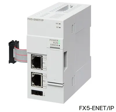 Mitsubishi Electric FX5-ENET/IP – Mitsubishi MELSEC iQ-F Series Network/communication module Mitsubishi Electric FX5-ENET/IP – Mitsubishi MELSEC iQ-F Series Network/communication module