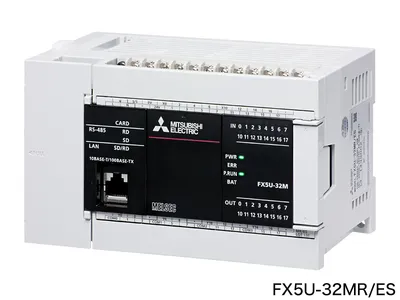Mitsubishi Electric FX5U-32MR/ES – Mitsubishi MELSEC iQ-F Series CPU Module Mitsubishi Electric FX5U-32MR/ES – Mitsubishi MELSEC iQ-F Series CPU Module