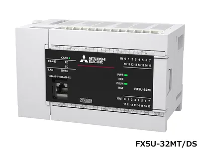Mitsubishi Electric FX5U-32MT/DS – Mitsubishi MELSEC iQ-F Series CPU Module Mitsubishi Electric FX5U-32MT/DS – Mitsubishi MELSEC iQ-F Series CPU Module