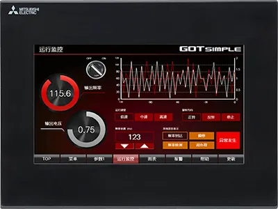 Mitsubishi Electric GS2107-WTBD-N – Mitsubishi GOT HMI 7" Wide Mitsubishi Electric GS2107-WTBD-N – Mitsubishi GOT HMI 7" Wide