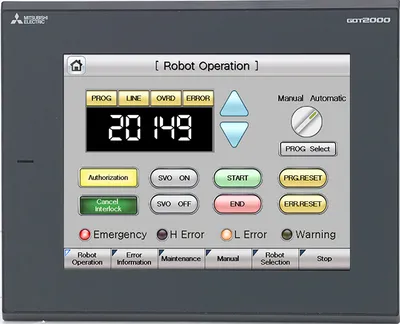 Mitsubishi Electric GT2308-VTBD – Mitsubishi GOT HMI 8.4" Mitsubishi Electric GT2308-VTBD – Mitsubishi GOT HMI 8.4"