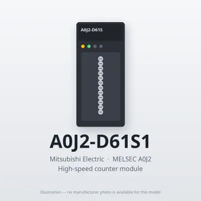 A0J2-D61S1 Mitsubishi MELSEC A0J2 High-speed counter module