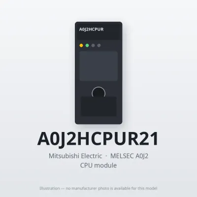 A0J2HCPUR21 Mitsubishi MELSEC A0J2 CPU module