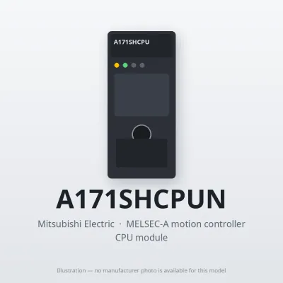 Mitsubishi Electric A171SHCPUN – Mitsubishi MELSEC-A motion CPU module Mitsubishi Electric A171SHCPUN – Mitsubishi MELSEC-A motion CPU module
