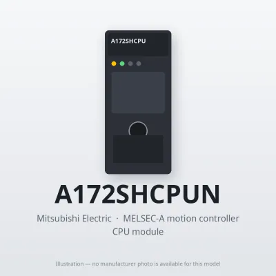 Mitsubishi Electric A172SHCPUN – Mitsubishi MELSEC-A motion CPU module Mitsubishi Electric A172SHCPUN – Mitsubishi MELSEC-A motion CPU module