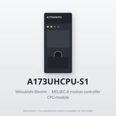 Mitsubishi Electric A173UHCPU-S1 – Mitsubishi MELSEC-A motion CPU module Mitsubishi Electric A173UHCPU-S1 – Mitsubishi MELSEC-A motion CPU module