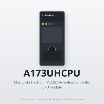 Mitsubishi Electric A173UHCPU – Mitsubishi MELSEC-A motion CPU module Mitsubishi Electric A173UHCPU – Mitsubishi MELSEC-A motion CPU module