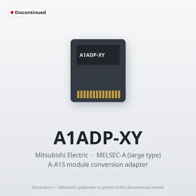 Mitsubishi Electric A1ADP-XY – Mitsubishi MELSEC-A A-A1S module conversion adapter Mitsubishi Electric A1ADP-XY – Mitsubishi MELSEC-A A-A1S module conversion adapter