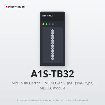 A1S-TB32 Mitsubishi MELSEC-AnS Module