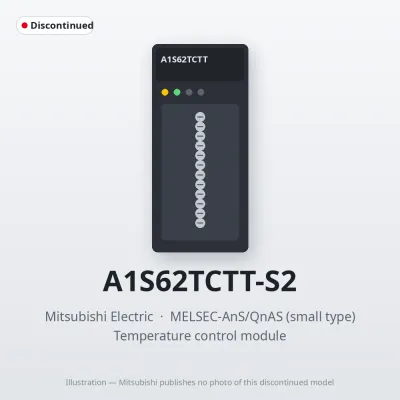 A1S62TCTT-S2 Mitsubishi MELSEC-AnS Temperature control module