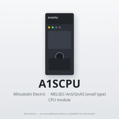 A1SCPU Mitsubishi MELSEC-AnS CPU module