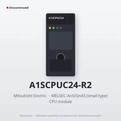 A1SCPUC24-R2 Mitsubishi MELSEC-AnS CPU module