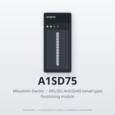 A1SD75 Mitsubishi MELSEC-AnS Positioning module