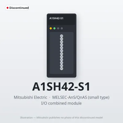 A1SH42-S1 Mitsubishi MELSEC-AnS I/O combined module