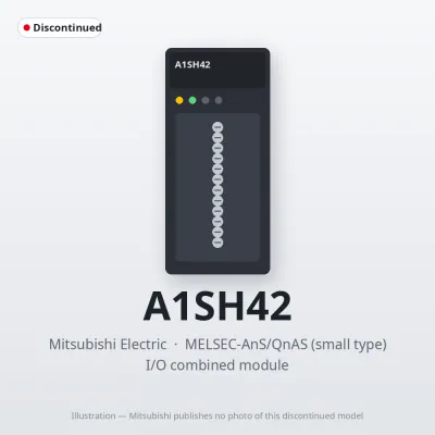 A1SH42 Mitsubishi MELSEC-AnS I/O combined module