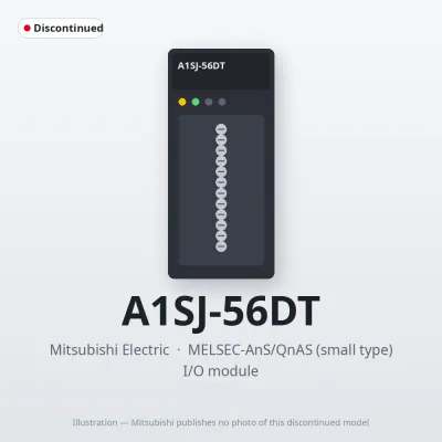 A1SJ-56DT Mitsubishi MELSEC-AnS I/O module