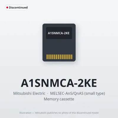 A1SNMCA-2KE Mitsubishi MELSEC-AnS Memory cassette