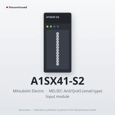 A1SX41-S2 Mitsubishi MELSEC-AnS Input module