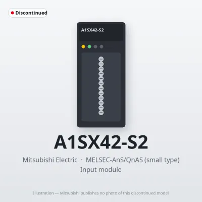 A1SX42-S2 Mitsubishi MELSEC-AnS Input module
